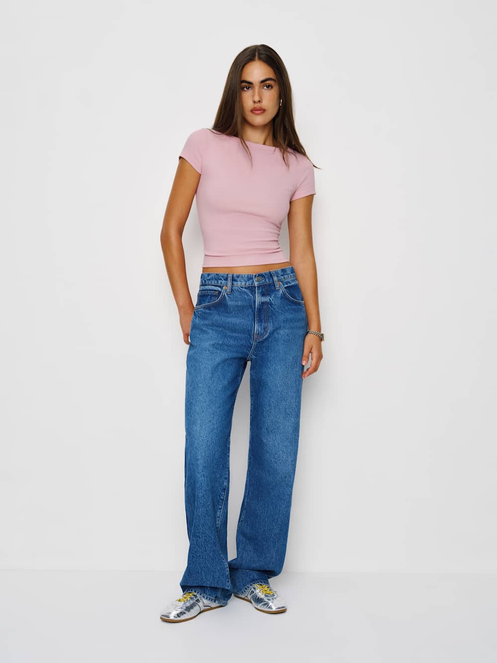 Reformation Talia Tee - Babygirl