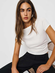 Reformation Talia Tee - White