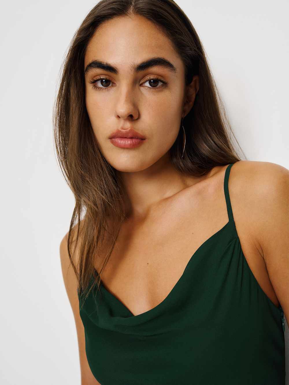 Reformation Lluvia Dress - Forest