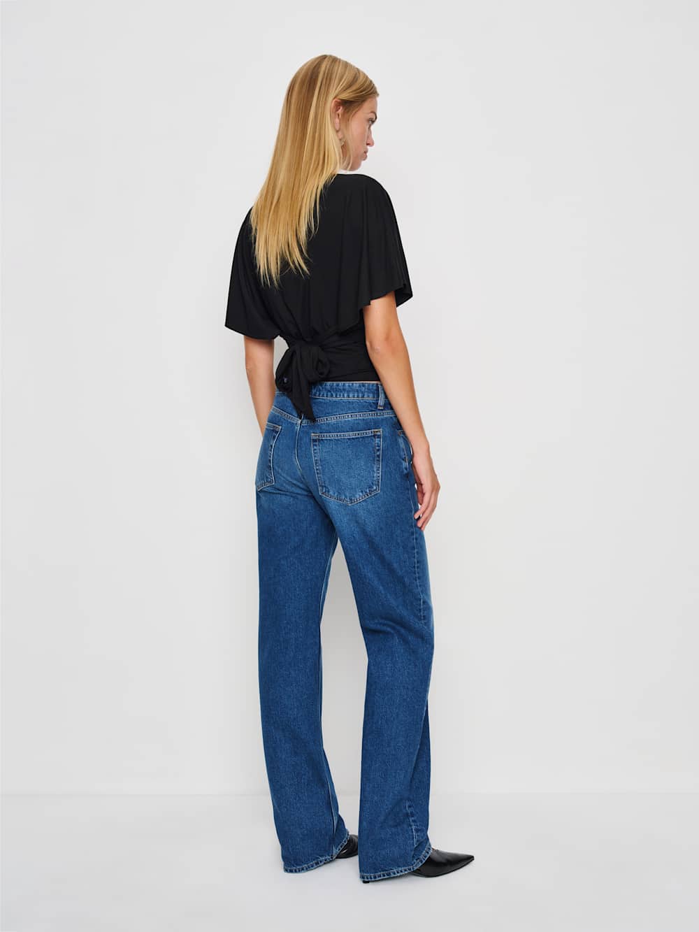 Reformation Avery Knit Top - Black
