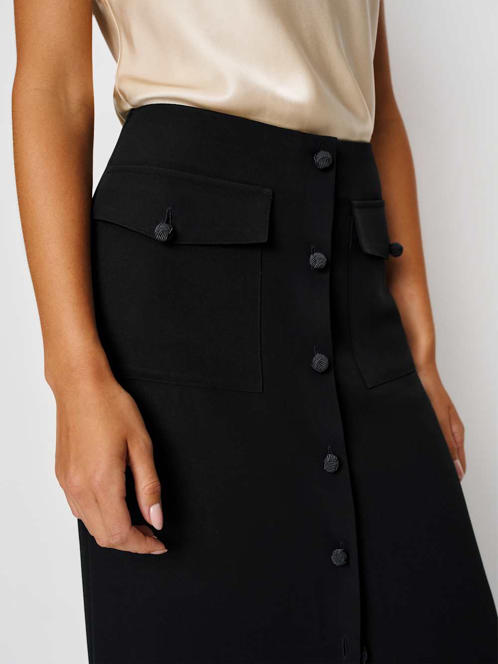Reformation Britt Skirt - Black