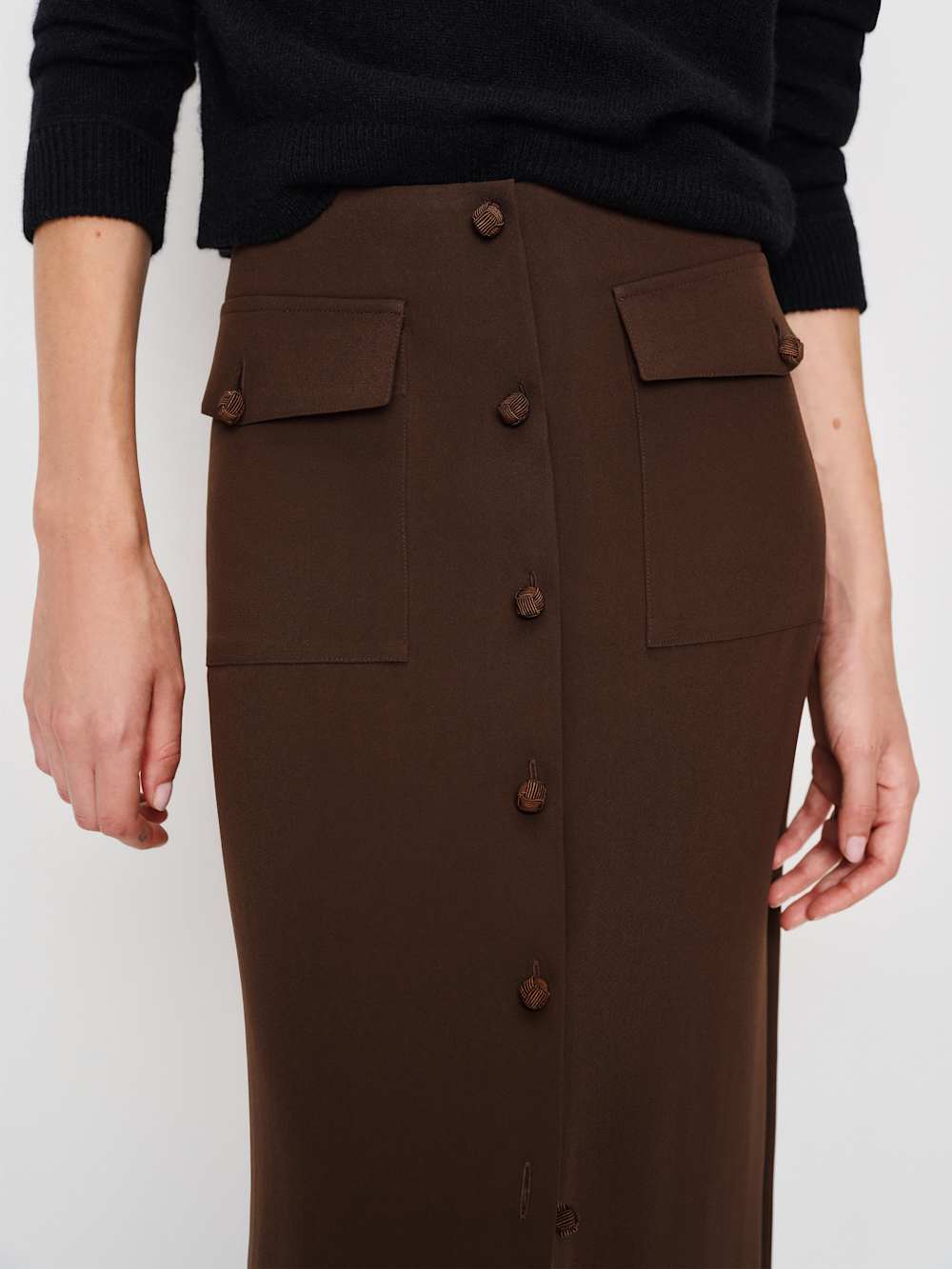 Reformation Britt Skirt - Cafe
