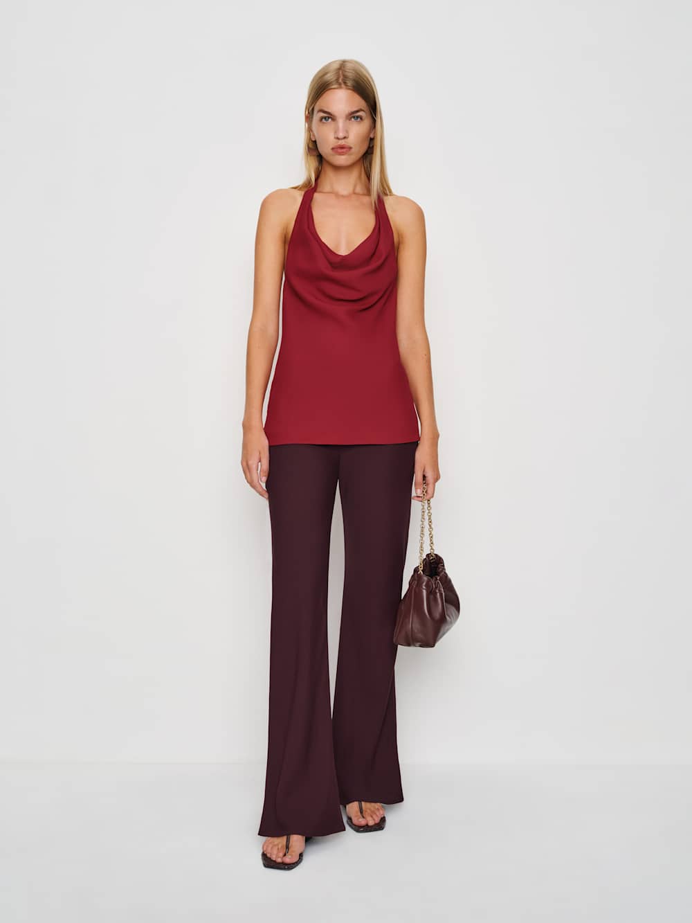 Reformation Mina Two Piece - Rubies And Prune