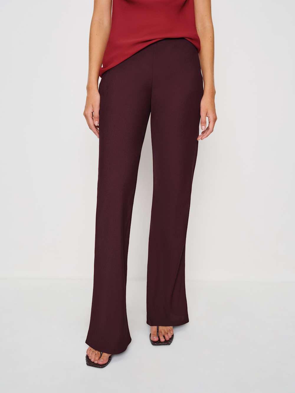 Reformation Mina Two Piece - Rubies And Prune