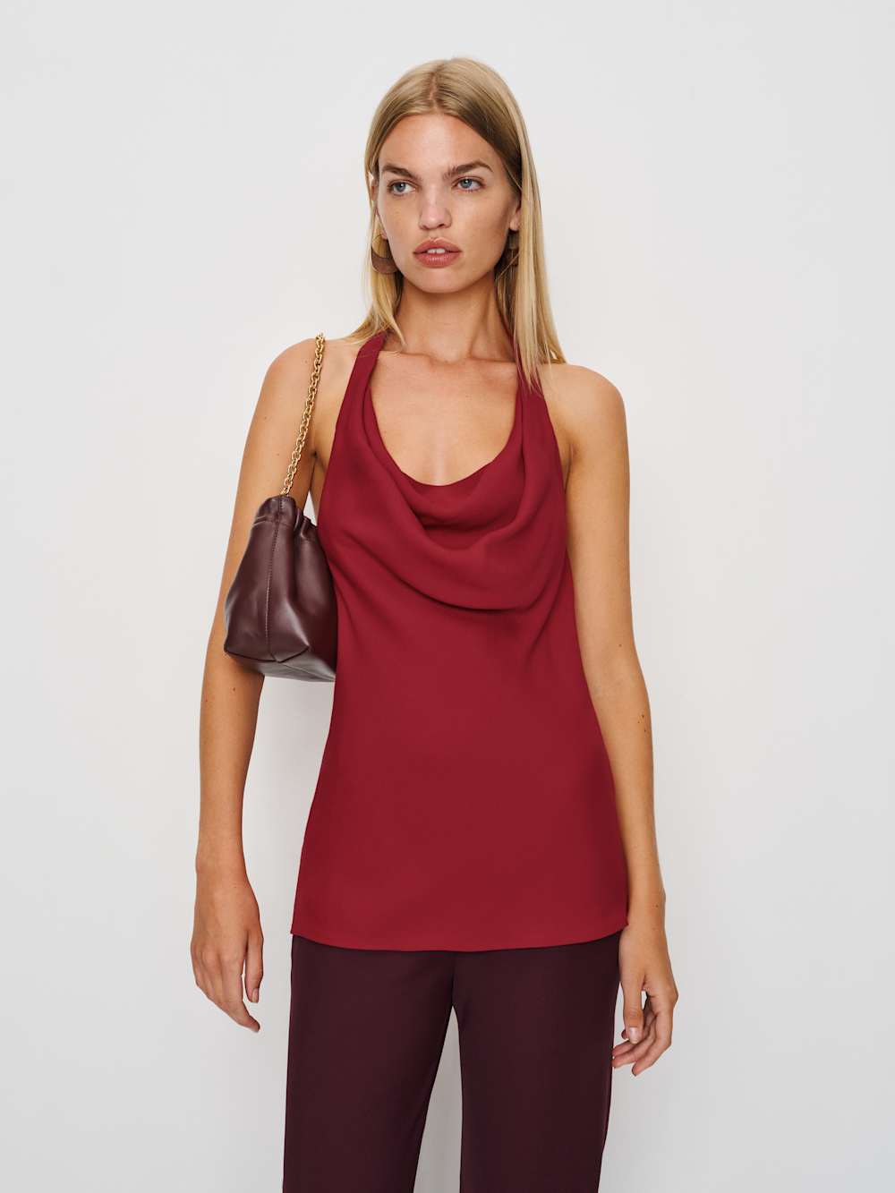 Reformation Mina Two Piece - Rubies And Prune
