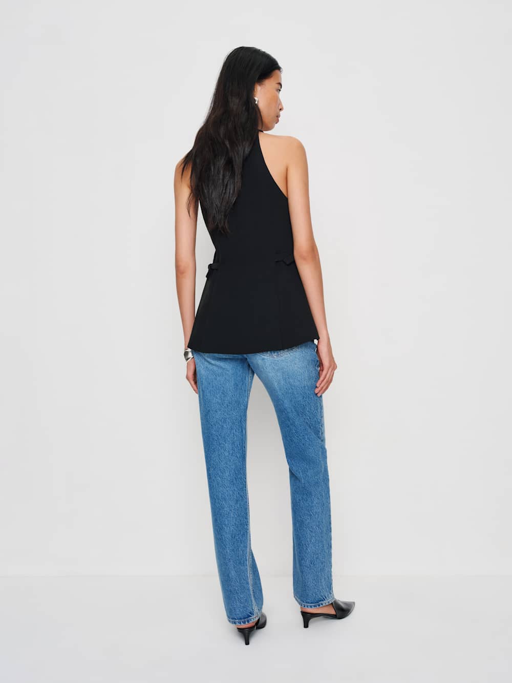 Reformation Rowe Vest - Black