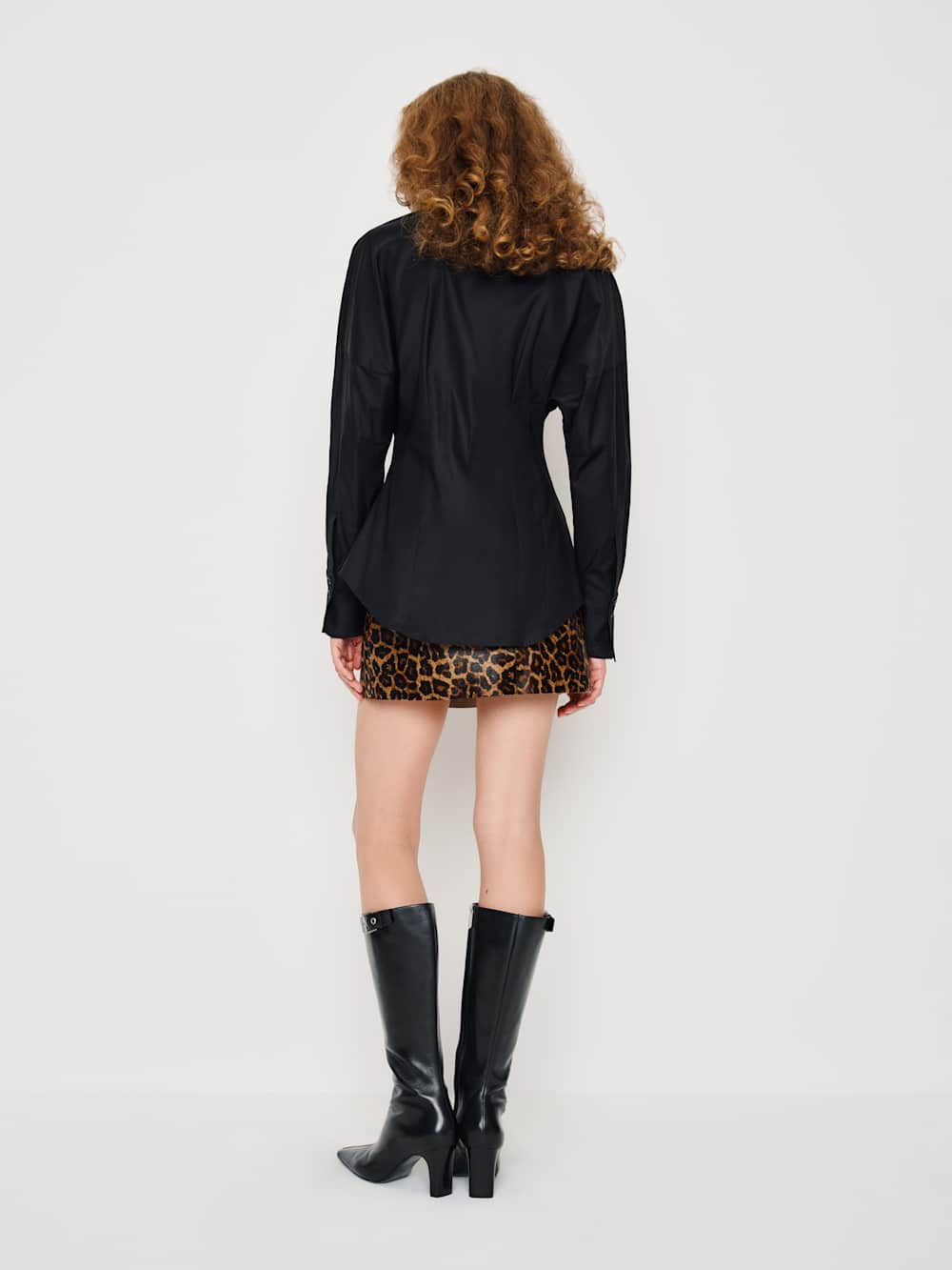 Reformation Vanta Shirt - Black