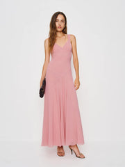 Reformation Narcissa Dress - Dusty Rose