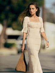 Reformation Laverna Dress - Cream