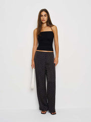 Reformation Joni Knit Top - Black