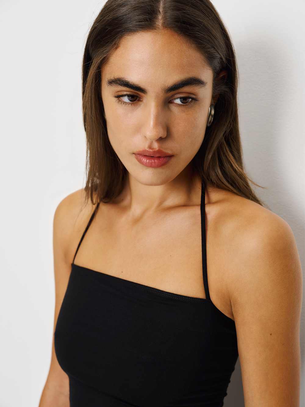 Reformation Joni Knit Top - Black