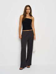 Reformation Joni Knit Top - Black