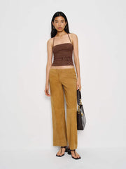 Reformation Joni Knit Top - Date Shake