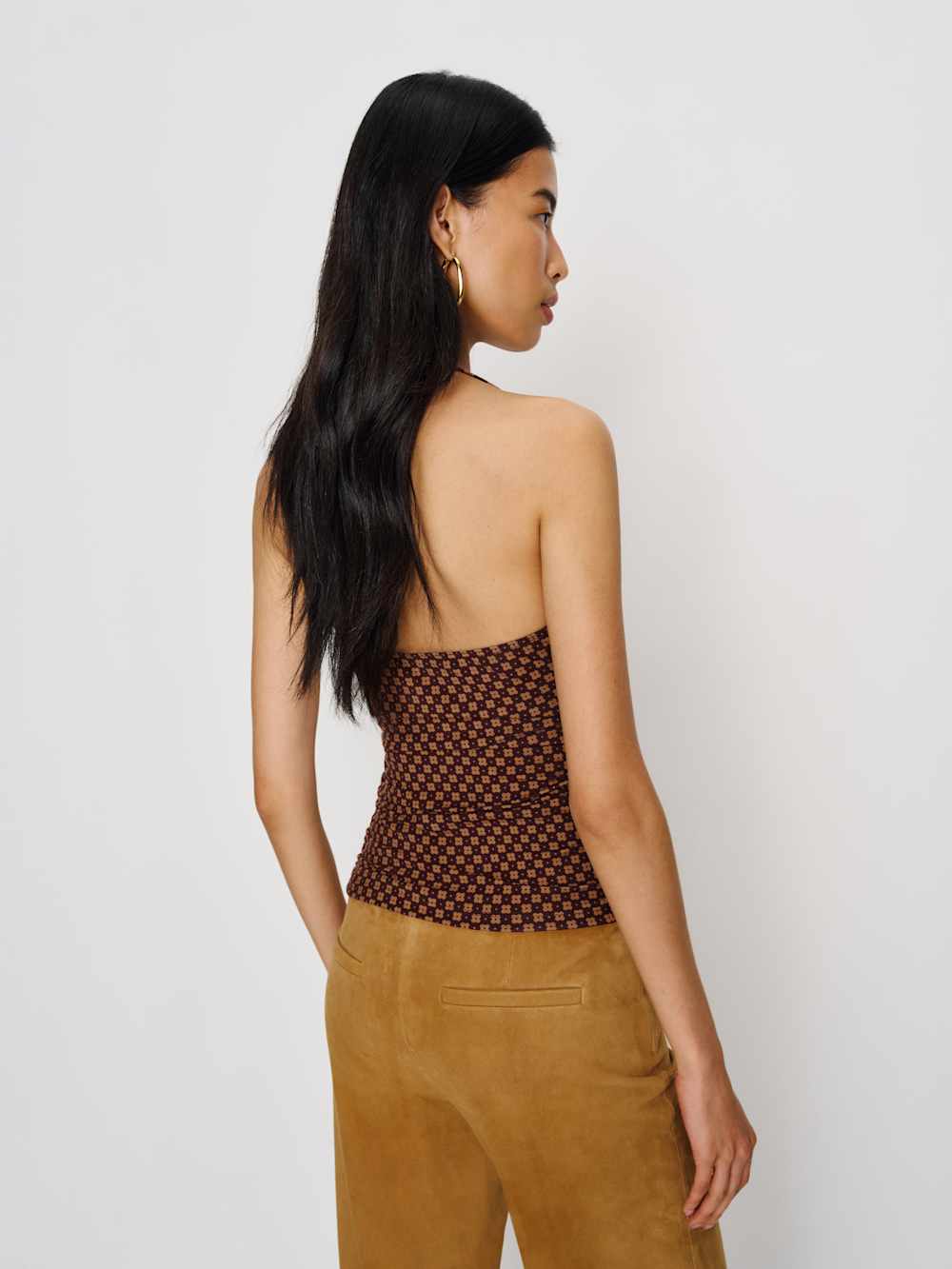 Reformation Joni Knit Top - Date Shake