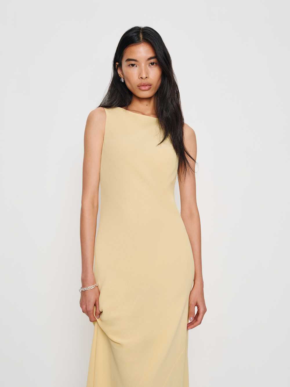 Reformation Prescott Dress - Parmesan