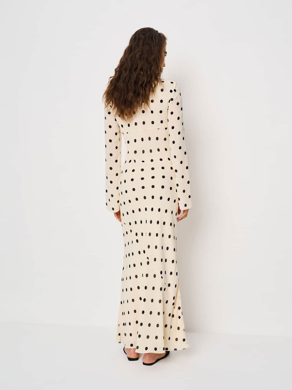 Reformation Esra Dress - Sundae Dot