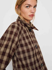 Reformation Beck Trench - Brown Check
