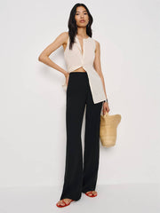 Reformation Petites Vida High Rise Pant - Black