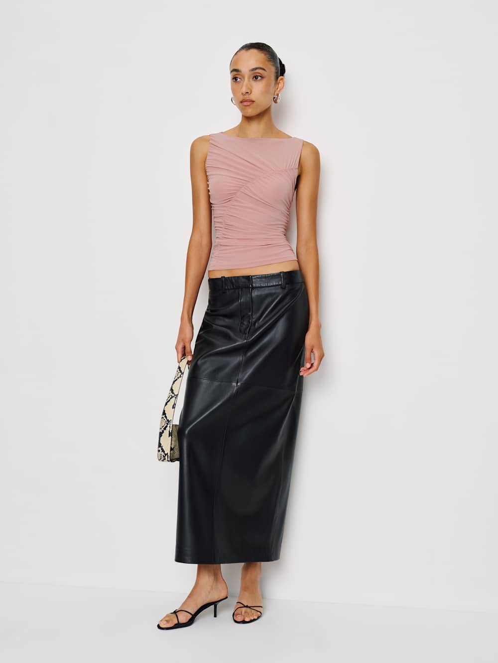 Reformation Rosie Knit Top - Blush