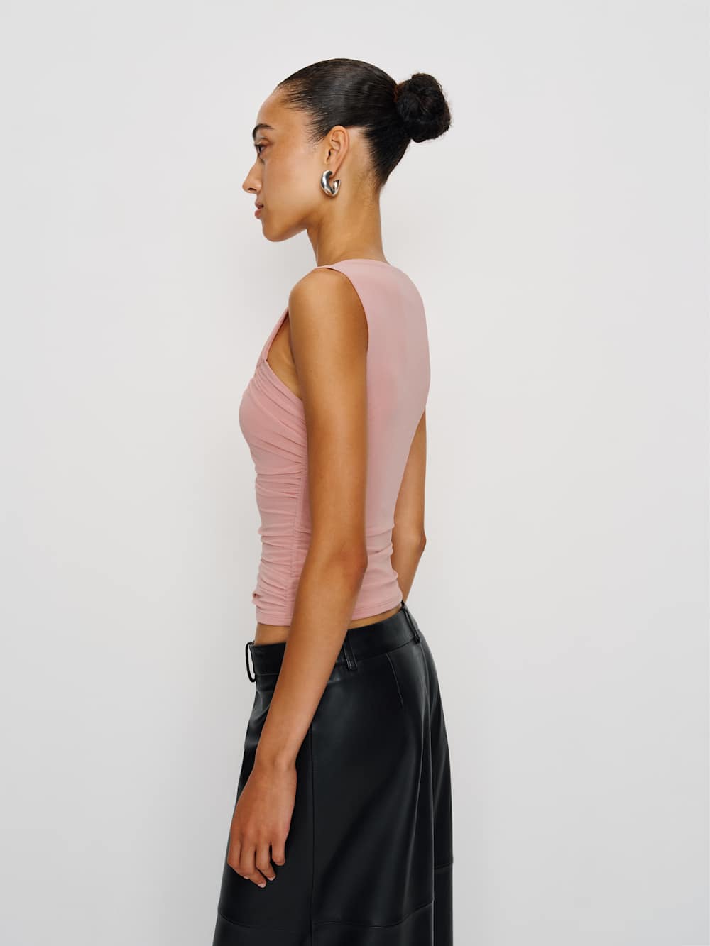 Reformation Rosie Knit Top - Blush