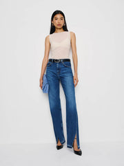 Reformation Eyre Knit Top - Ivory