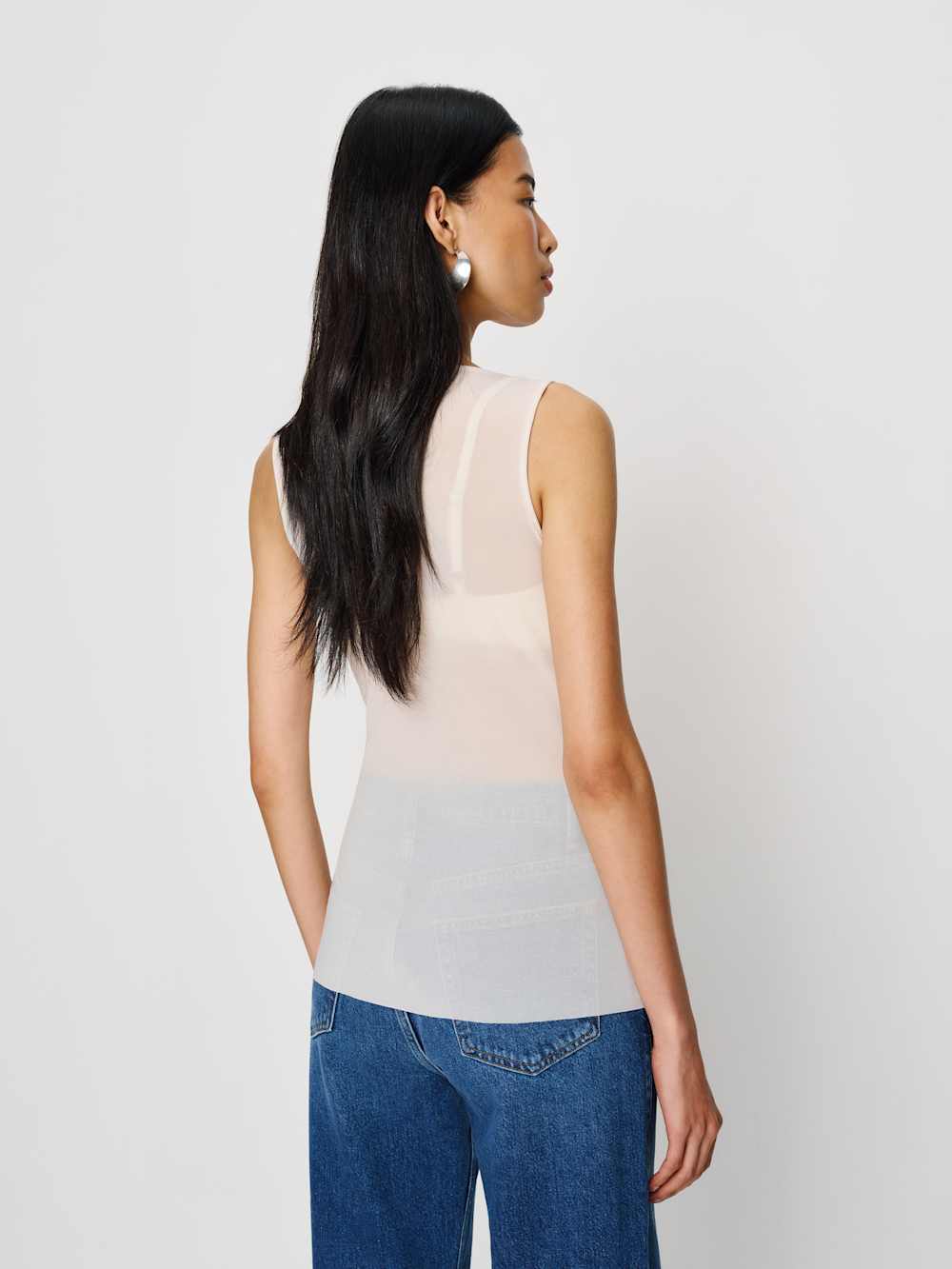 Reformation Eyre Knit Top - Ivory