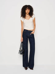 Reformation Mateo Knit Top - Fior Di Latte