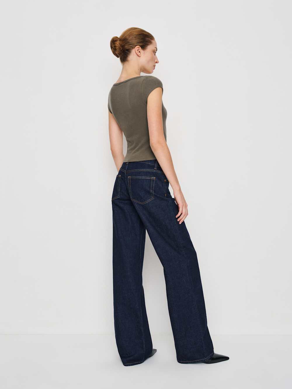 Reformation Mateo Knit Top - Poppyseed
