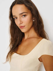 Reformation Harlie Dress - Sugar