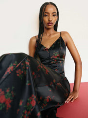 Reformation Lya Silk Dress - Bossanova