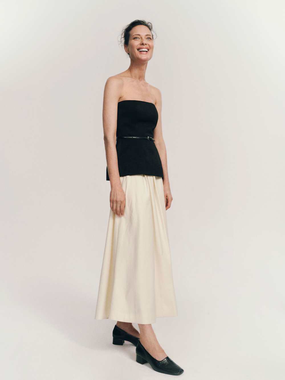 Reformation Jess Two Piece - Black And Sugar