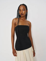 Reformation Jess Two Piece - Black And Sugar