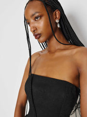 Reformation Jess Two Piece - Black And Sugar