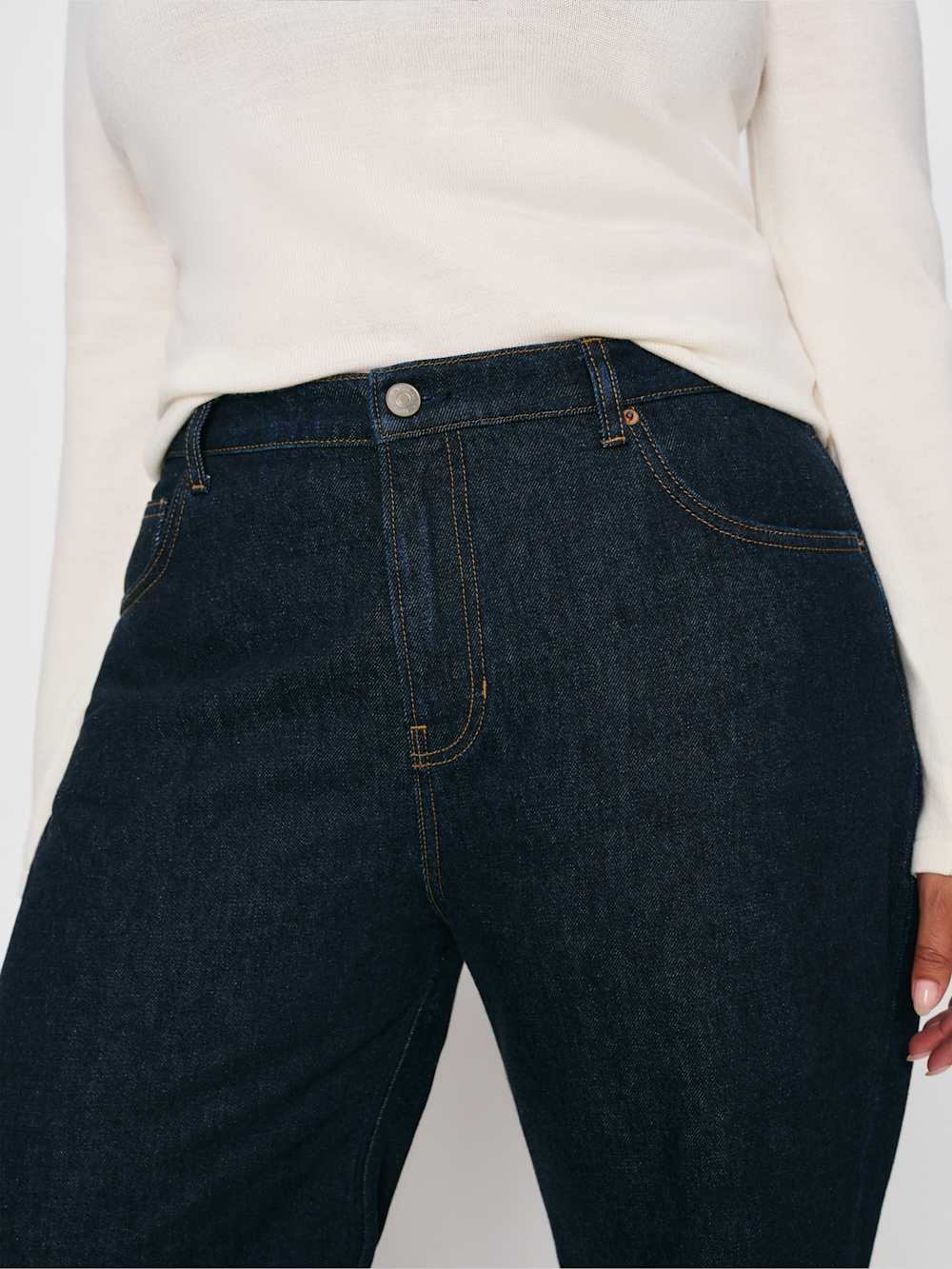 Reformation Cary Low Rise Slouchy Wide Leg Short Jeans - Ondine