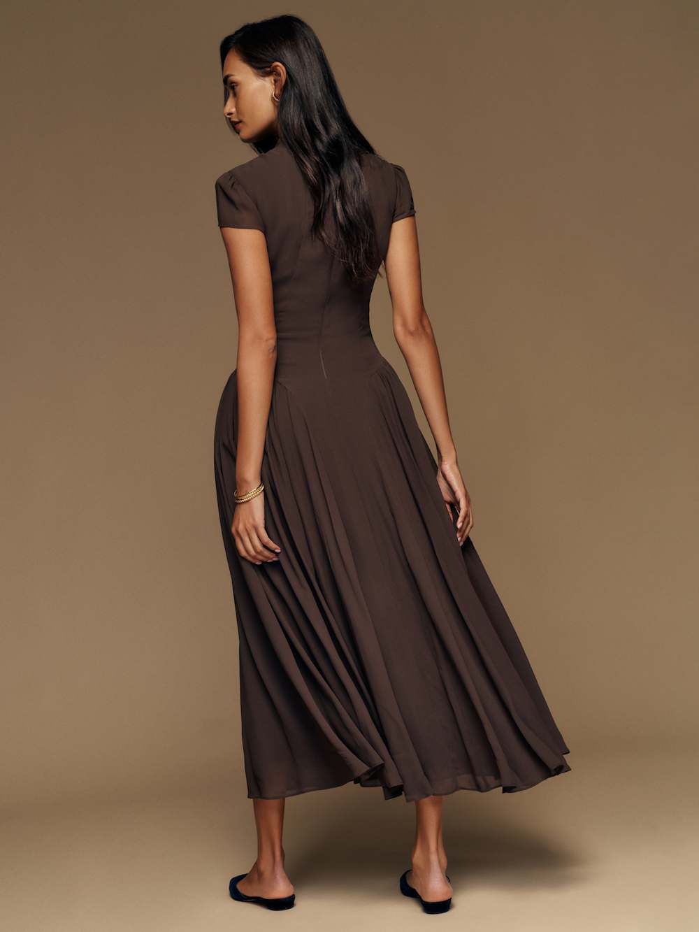 Reformation Petites Maven Dress - Mole