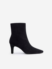 Reformation Tatyana Ankle Boot - Black Suede
