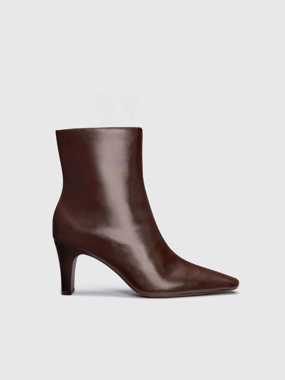 Reformation Tatyana Ankle Boot - Espresso Leather