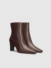 Reformation Tatyana Ankle Boot - Espresso Leather
