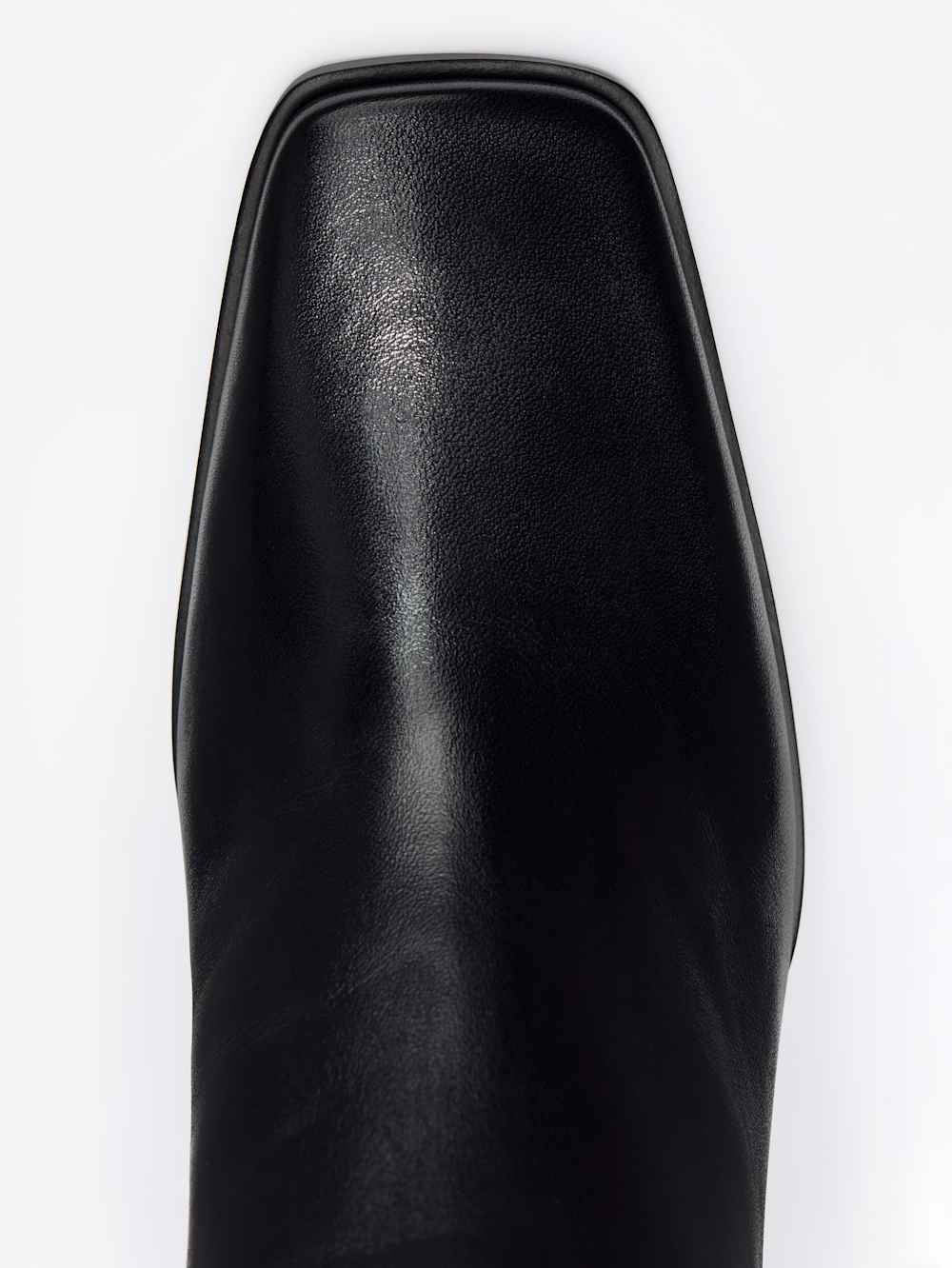 Reformation Claudette Ankle Boot - Black Leather