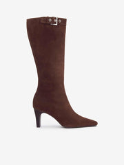 Reformation Tatyana Knee Boot - Espresso Suede