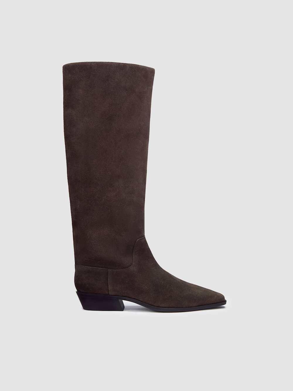 Reformation Dominique Knee Boot - Boss Suede