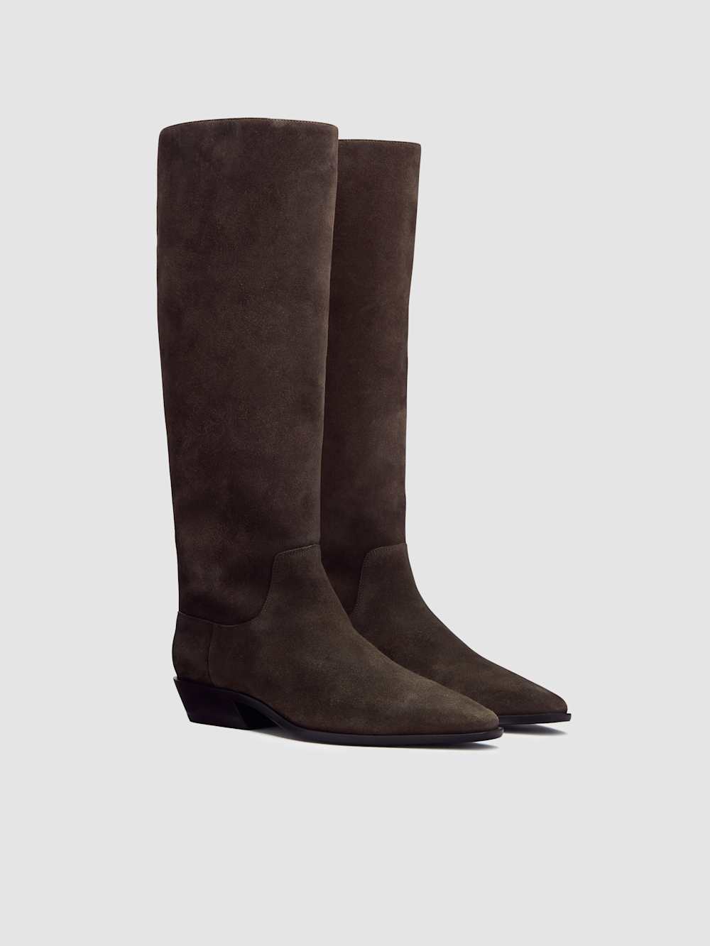 Reformation Dominique Knee Boot - Boss Suede