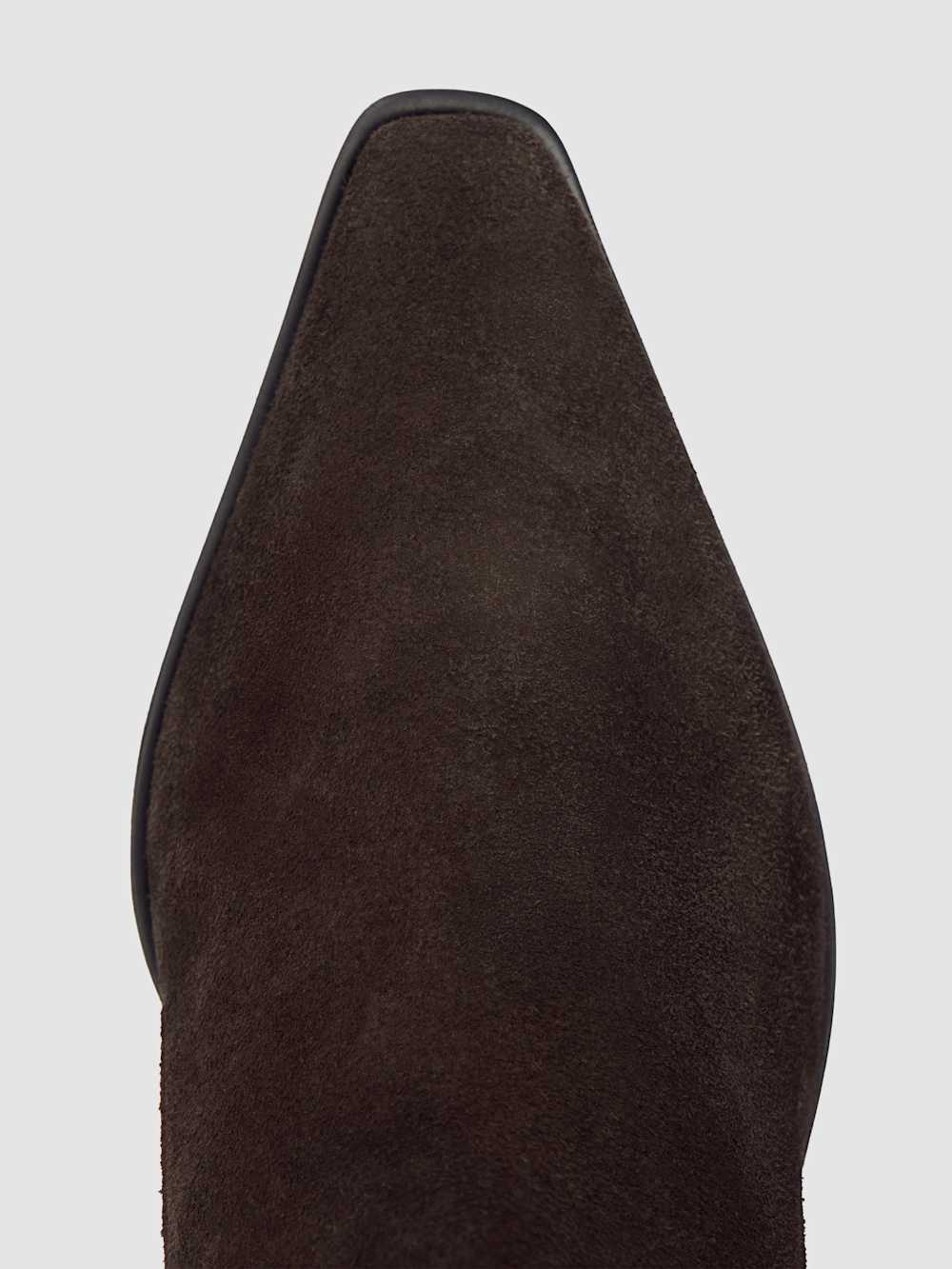 Reformation Dominique Knee Boot - Boss Suede