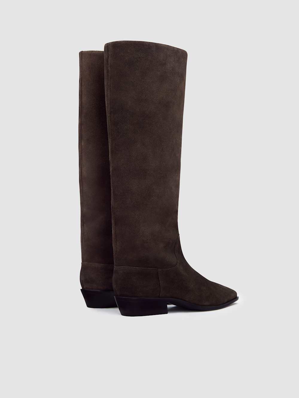 Reformation Dominique Knee Boot - Boss Suede