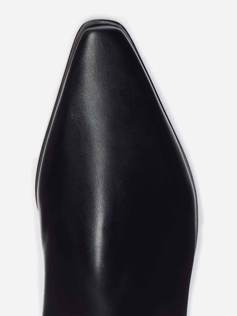 Reformation Dominique Knee Boot - Black Leather