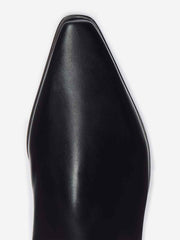 Reformation Dominique Knee Boot - Black Leather