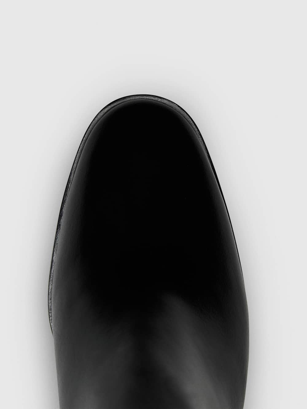 Reformation Gilly Knee Boot - Black Leather