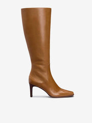 Reformation Claudette Knee Boot - Toffee Leather