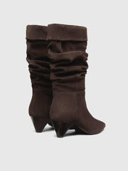 Reformation Davina Slouch Boot - Boss Suede