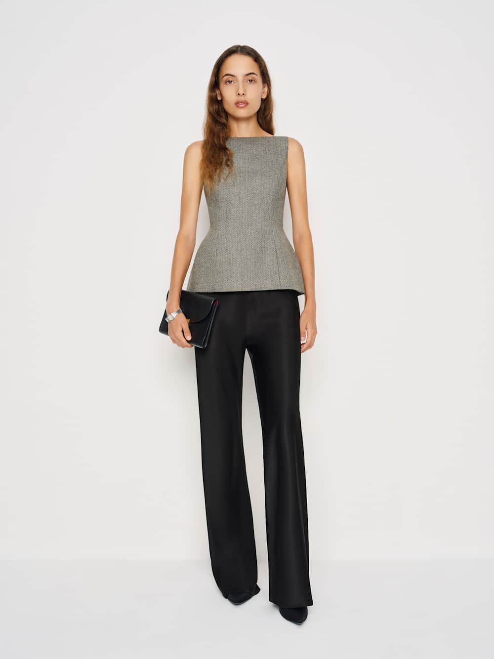 Reformation Nolyn Top - Earl Grey